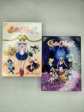 Sailor Moon R DVD Set Part 2 + R The Movie Viz Anime Bundle
